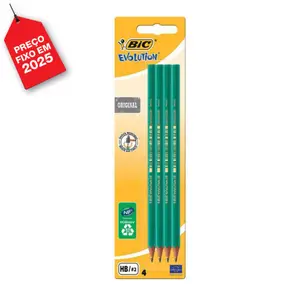 Crayon HB Écolution Évolution 650 HB Bic 4 unités
