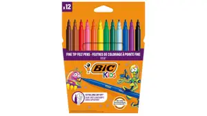 Feutre De Coloriage Visa Bic Couleurs Assorties BIC 12 unités