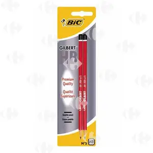 Crayon HB Gilbert N°2 Blister 2 pièces