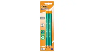 Crayon HB BIC Eco Evolution 655 HB Assortiment de 4 pièces Pack Promo