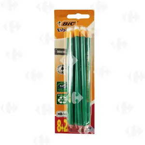 Crayon HB Eco Evolution 655 HB Assortiment Bic 8 + 2 unités