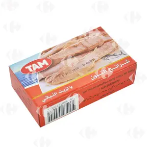 Filets de thon à l'huile végétale 90g  - TAM
