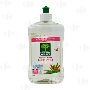 Liquide Vaisselle et Main Écologique à l'Aloe Vera L'Arbre Vert 500ml