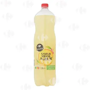 Boisson Gazeuse Agrumes Carrefour 1,5L pet