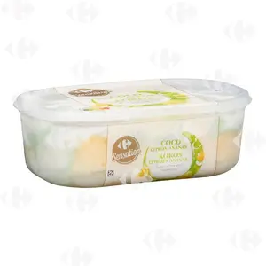 Crème Glacée Coco Citron Ananas Carrefour Excquis 900Ml