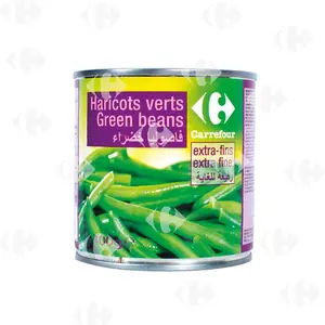 Conserve Haricots Verts Extra Fins Carrefour 400g