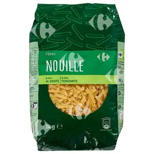 Nouilles Carrefour 1Kg.