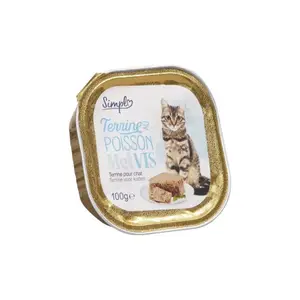 Terrine Chat au Poisson Simple 100 g