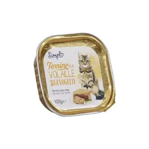 Terrine Pour Chat À La Volaille