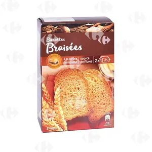 Biscottes à La Farine Complète Carrefour 270g