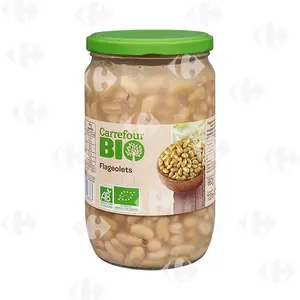 Flageolets Carrefour Bio 72cl