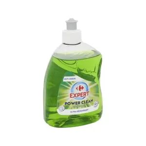 Liquide Vaisselle Power Clean Anti-odeur Carrefour Expert 500ml