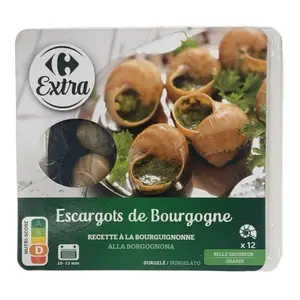 Escargots Belle Grosseur Carrefour 12 pièces 89g