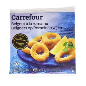 Beignets de Calamar à La Romaine Carrefour 500g