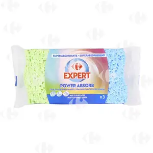 Eponges végétales colorées - CARREFOUR  (86)