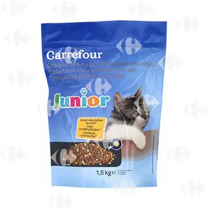 Croquettes Chat Junior Poulet Carottes Carrefour 1,5KG