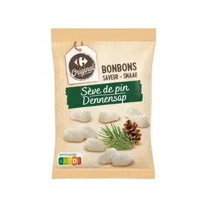 Bonbons Sève de Pin Carrefour Original 250g