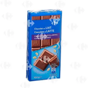 Choc Lait Riz  Carrefour  2X100G