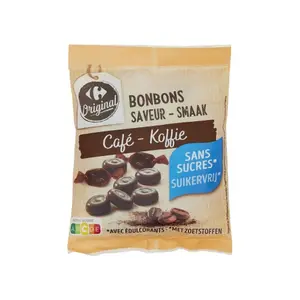 Bonbons au Café sans Sucre Carrefour Original 120g