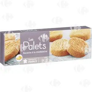 Palets Recette à la Madeleine Carrefour 125g