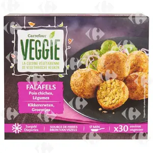 Falafels aux Pois Chiches et Légumes Carrefour Veggie 30x500g