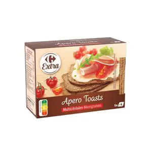 Toasts Fins Multicéréales Carrefour 100g