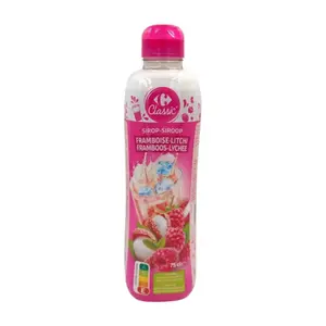 Sirop de Framboise Litchi Carrefour classic 75cl