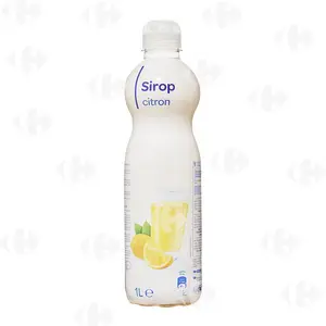 Sirop de Citron Carrefour Blanc 1L