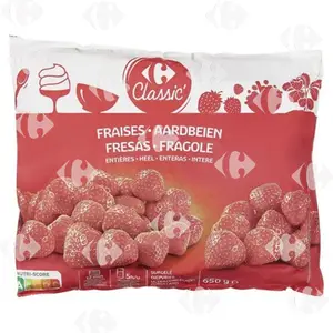 Fraises Entières Carrefour 650g