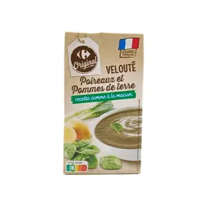 Velouté de Poireaux et Pommes de Terre Carrefour Original 1L