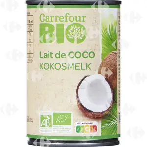 Lait de Coco Bio Carrefour Bio 400ml