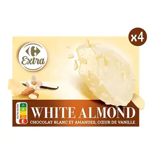 Batonnet Choco Blanc Amande Crf Sens X4 314g