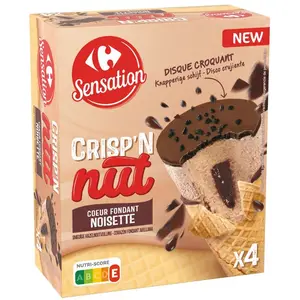 CORNET DE CHOCOLAT AVELLANA CRF 4U