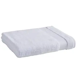 Serviette de Bain Blanc 100% Coton Tex Home 70x140cm
