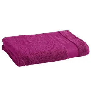 Serviette de Bain Violet 100% Coton Tex Home 70x140cm