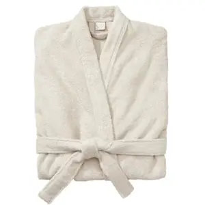 Peignoir de Bain Adulte Beige Clair en Coton Tex Home L/XL