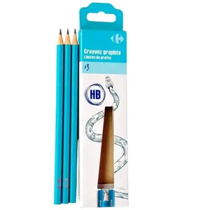 Crayons Graphite 2B 3 Pièces
