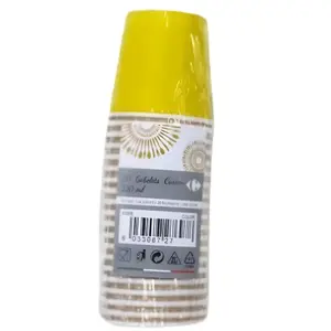 Gobelet Carton Anis Carrefour Home 10 cl 20 pièces