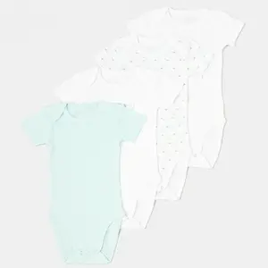 Body Bébé Manches Courtes 4 pièces