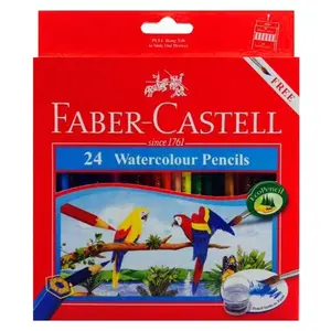 Crayons de Couleur de 24 Unités Aquarelles