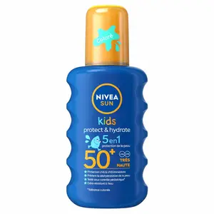 NIVEA SUN Kids Spray Protecteur Coloré SPF 50+, 200ml