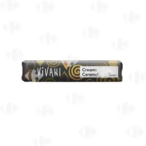 Barre de Chocolat Crème Caramel Bio Vivani 40g