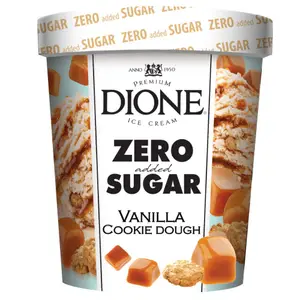 Dione Glace Cookie Dough Sans Sucre 475ml