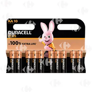 Pack Duracell 4+2 Piles AAA Plus Power