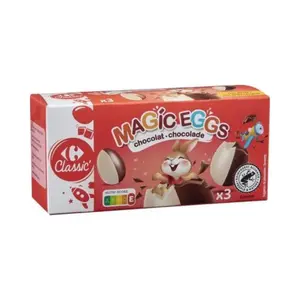 Pack Oeufs Surprises Carrefour Classic 3x60g