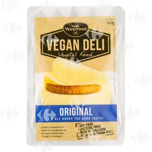 Fromage de Chèvre en Tranches Original Vegan-Deli 160g
