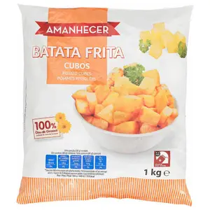Cubes de pommes de terre congelés à l'aube 1kg