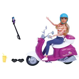 Poupée Sarita Scooter Zoko-Sarita 29 cm