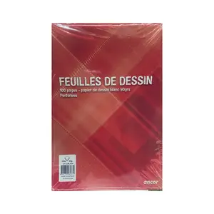 Ancor Feuilles De Dessin 17x22 Cm 96p 90g Uni