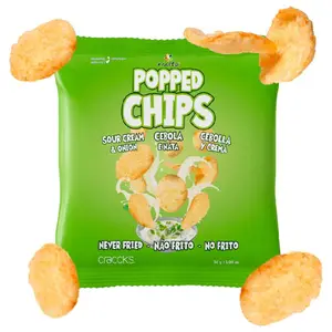 Crackers au Fromage et à la Crème Oignon Popped Chips Rialto 30g